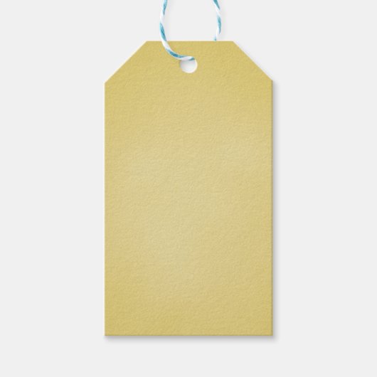 Tan Grainy Texture Kijk Cadeaulabel (Voorkant)