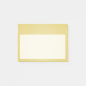 Tan Grainy Texture Kijk Post-it® Notes (Voorkant)
