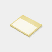 Tan Grainy Texture Kijk Post-it® Notes (Schuin)