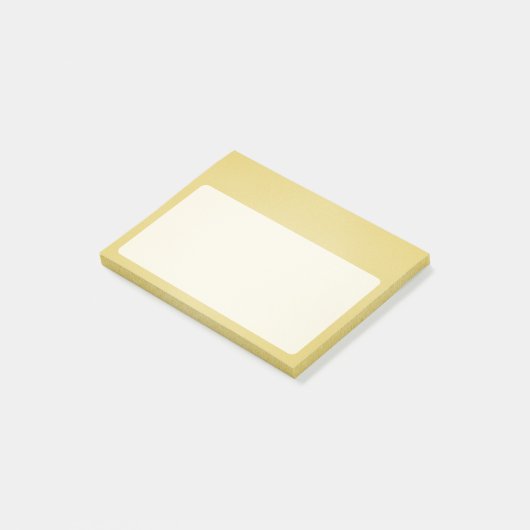 Tan Grainy Texture Kijk Post-it® Notes (Schuin)