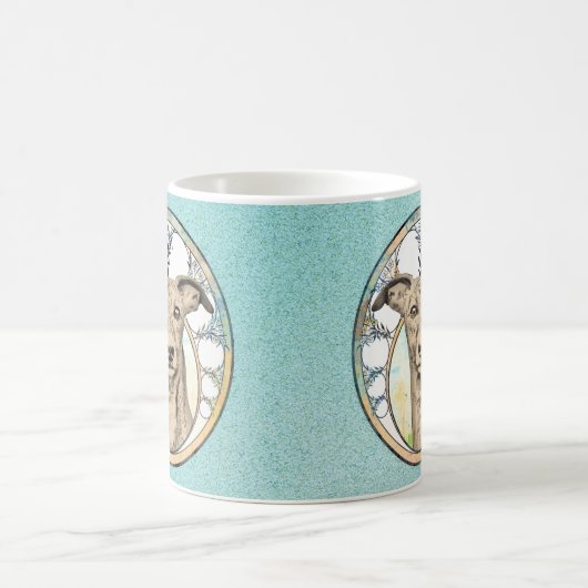 Tan Greyhound Koffiemok (Center)