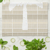 TAN Grid met PALM Keukenhanddoeken (Gevouwen)