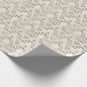 Tan & Ivoor Wrapping Papier (Hoek)