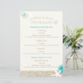 Tan Ivory Cute Beach Weddenrenroute (Staand voorkant)