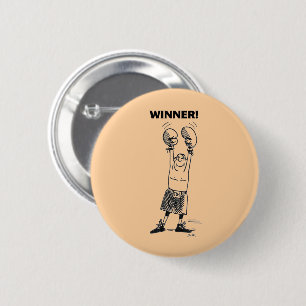 Tan-knop voor winnaar ronde button 5,7 cm