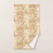  Tan Landscape Toile w/Urns en Kolommen Bad Handdoek (Handdoek)