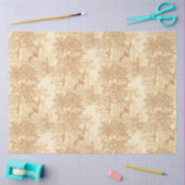 Tan Landscape Toile w/Urns en Kolommen Tissuepapier (Craft)