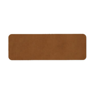  Tan Leather Brown Perkamentpapier Blank Etiket