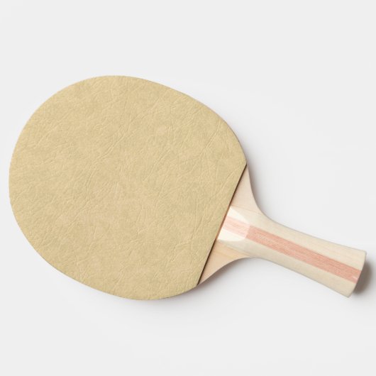 Tan Leather Kijk Tafeltennisbatje (Zijkant)