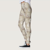 Tan Leaves Leggings (Links)