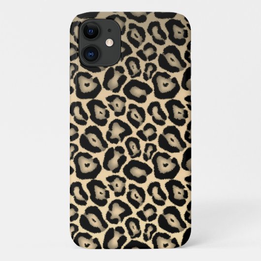 Tan Leopard Case-Mate iPhone Case (Achterkant)