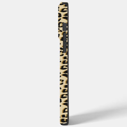 Tan Leopard Print Case-Mate iPhone Case (Achterkant / Links)
