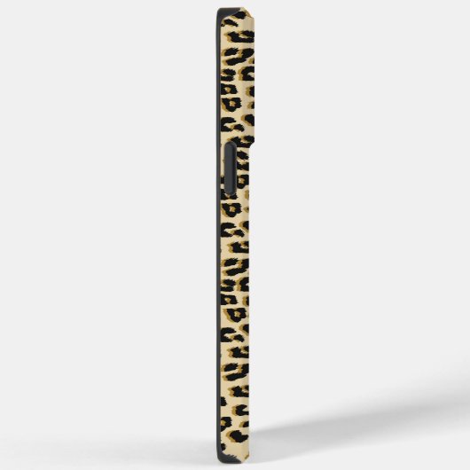Tan Leopard Print Case-Mate iPhone Case (Achterkant / Rechts)
