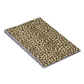 Tan Leopard Print Notitieboek (Rechterzijde)