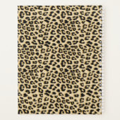 Tan Leopard Print Planner (Achterkant)