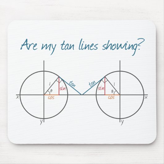 Tan Lines? Muismat (Voorkant)