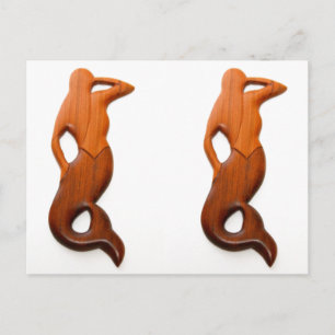 tan look mermaids briefkaart