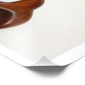 tan look-out-zeemeermin foto afdruk (Hoek)