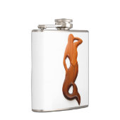 tan look-out-zeemeermin heupfles (Rechts)