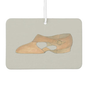Tan Lyrical Shoe Dance Teacher Personalized Gift Luchtverfrisser