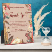 Tan - Marsala Wijn en draai van roze huiden Fotoplaat (Zijkant)