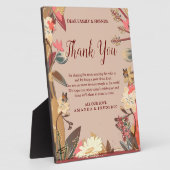 Tan - Marsala Wijn en draai van roze huiden Fotoplaat (Zijkant)