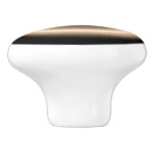 Tan met Bright Halo Moon Effect Ceramic Pull Keramische Knop (Zijkant)