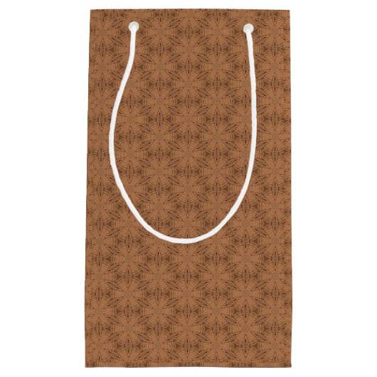 Tan Native American Kijk Kaleidoscope Pattern Klein Cadeauzakje (Voorkant)