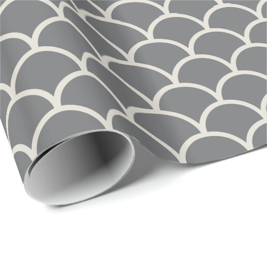 Tan op het Grijze Verpakkende Document van de Gift Cadeaupapier (Rol Hoek)