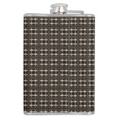 Tan op zwart heupfles (Achterkant)