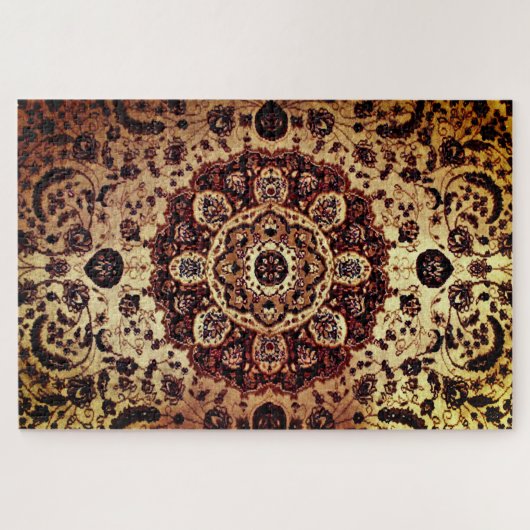 Tan Oriental Rug Legpuzzel (Horizontaal)