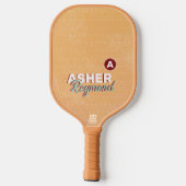 Tan Paddle met moderne naam Retro (Achterkant)