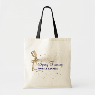 Tan Paint Spray Tanning marine goud Tote Bag
