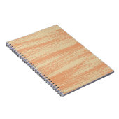 Tan Paint Strokes Notitieboek (Rechterzijde)