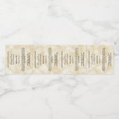 Tan Perkamentstijl Parfum Roller Flessenetiket Waterfles Etiket (Enkel label)