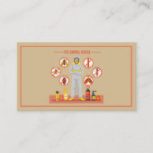 Tan Pest Control Exterminator Service Visitekaartje (Voorkant)