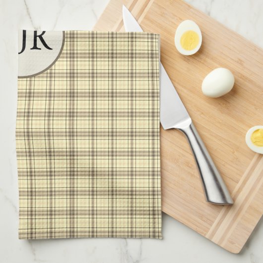 Tan Play Theedoek (Quarter Fold)