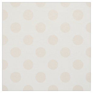 Tan polka-punten stof