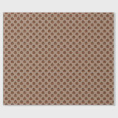 Tan Pumpkin-omslagpapier Cadeaupapier (Vlak)