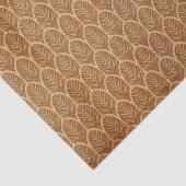 Tan retro noodlijdend tissuepapier (Detail)
