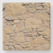 Tan Rock Wall Texture, Square onderzetter (Voorkant)