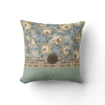 Tan Rozen Pillow