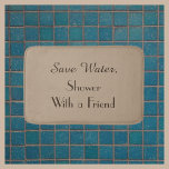 Tan Save Water Funny Plush Bath Mat<br><div class="desc">Dit humoristische badmat kan om het even welke achtergrondkleur zijn uitgezocht u - enkel klik aanpassen. de standaardachtergrond is een neutraal getal; de tekst is donkerbruin. De tekst zegt "sparen water, schower met een vriend". Er is een gelijkend douchetriek beschikbaar. Een groot geschenk voor een bruiloft of het huishouden. Alle...</div>