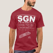 Tan Son Nhat Internationale Luchthaven SGN T-shirt (Voorkant)