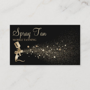 Tan Spray Fles Mousserend Gold Visitekaartje