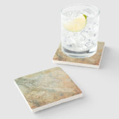 Tan Stone Onderzetter (Zijkant)