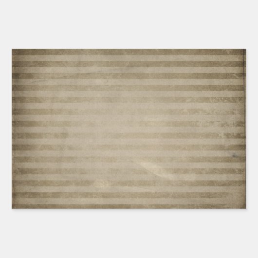 Tan-strepen met drukweerstand inpakpapier vel (Voorkant 3)