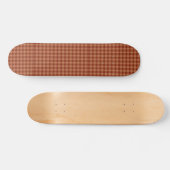 Tan Tartan Skateboard (Horizontaal)