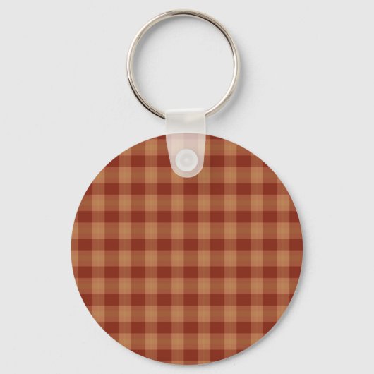 Tan Tartan Sleutelhanger (Voorkant)
