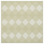 Tan Taupe Diamonds Circuit Tegel Pattern Stof (Swatch)